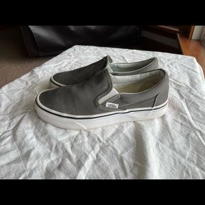 Women’s Grey Vans Size 6